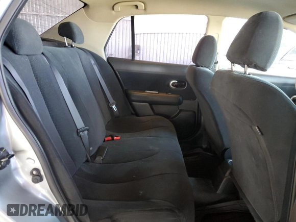 2011 Nissan Versa S with VIN 3N1BC1AP0BL360766, listed as a Copart auction lot 62177555 with 188,160 mi miles and Salvage title. Bid and sale history available at DreamBid. Image 10.