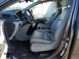 2019 Honda Odyssey EX-L with VIN 5FNRL6H74KB073086, listed as a Copart auction lot 46081795 with 61,323 mi miles and Salvage Title. Bid and sale history available at carsss.com. Image 7.
