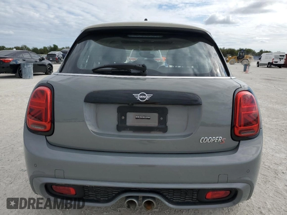 2021 MINI Hardtop 4 Door Cooper S with VIN WMWXU9C08M2N81063, listed as a Copart auction lot 86783454 with Not provided miles and Non repairable. Bid and sale history available at DreamBid. Image 6.