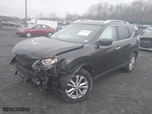 2016 Nissan Rogue S with VIN KNMAT2MV4GP640078, listed as a IAAI auction lot 41864735 with 101,359 mi miles. Bid and sale history available at carsss.com. Image 17.