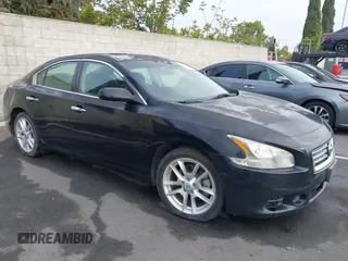 2012 Nissan Maxima SV with VIN 1N4AA5AP1CC849590, listed as a IAAI auction lot 42585977 with 125,558 mi miles and . Bid and sale history available at DreamBid. Image 1.