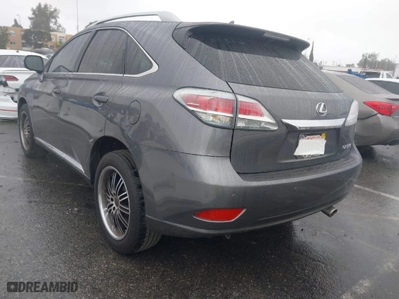 2013 Lexus RX 350 with VIN 2T2ZK1BA2DC106504, listed as a IAAI auction lot 41565603 with 181,746 mi miles. Bid and sale history available at carsss.com. Image 3.