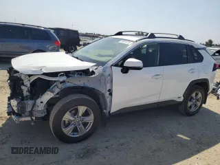 2022 Toyota RAV4 Hybrid XLE z VIN JTMRWRFV1ND565564, wystawiony jako Copart lot #59919735 z przebiegiem 36 091 mil mil oraz Szkoda całkowita • Salvage title. Historia ofert i sprzedaży dostępna na DreamBid. Obrazek 1.