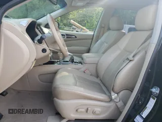 2015 Nissan Pathfinder Platinum with VIN 5N1AR2MM3FC697539, listed as a Copart auction lot 63624355 with 97,370 mi miles and Salvage title. Bid and sale history available at DreamBid. Image 7.