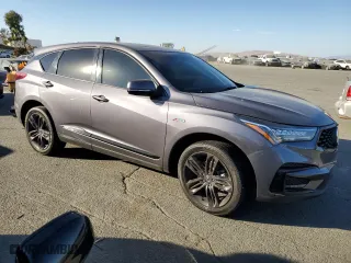 2021 Acura RDX w/A-Spec Package with VIN 5J8TC1H6XML018787, listed as a Copart auction lot 76702624 with 0 mi miles and Clean Title. Bid and sale history available at carsss.com. Image 4.