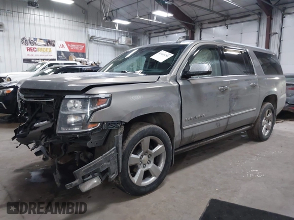 2018 Chevrolet Suburban Premier z VIN 1GNSKJKC9JR100134, wystawiony jako IAAI lot #41449255 z przebiegiem 111 528 mil mil oraz . Historia ofert i sprzedaży dostępna na DreamBid. Obrazek 17.