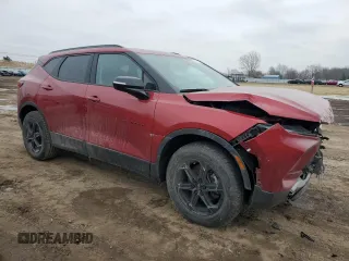 2023 Chevrolet Blazer LT с VIN 3GNKBJRS7PS177636, выставлен на аукционе Copart как лот 45040595 с пробегом 89 226 миль миль и Списание • Salvage title. История ставок и продаж доступна на DreamBid. Изображение 4.