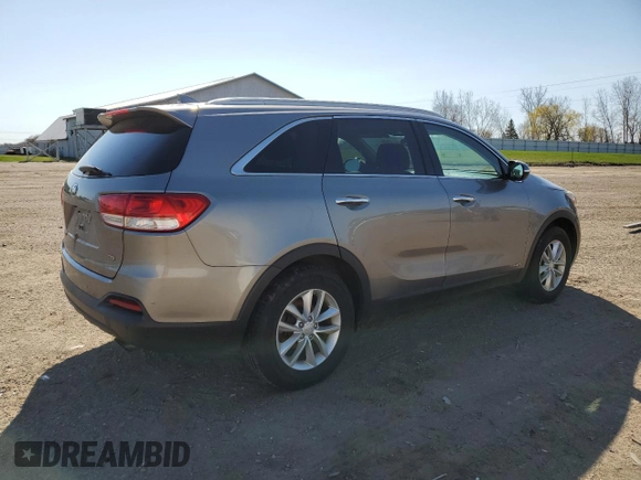 2017 Kia Sorento LX with VIN 5XYPGDA35HG282538, listed as a Copart auction lot 54011365 with 183,158 mi miles and Clean Title. Bid and sale history available at carsss.com. Image 3.