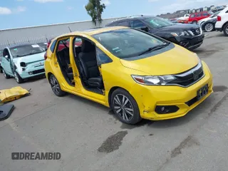 2018 Honda Fit EX-L with VIN 3HGGK5H95JM714215, listed as a IAAI auction lot 41939098 with 63,722 mi miles. Bid and sale history available at carsss.com. Image 1.