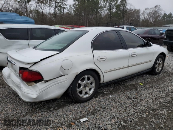 2000 Mercury Sable with VIN 1MEFM53U3YA617844, listed as a Copart auction lot 86656124 with 160,318 mi miles and Salvage title. Bid and sale history available at DreamBid. Image 3.