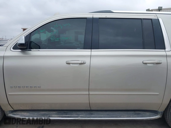 2017 Chevrolet Suburban Premier with VIN 1GNSCJKC4HR183592, listed as a IAAI auction lot 41514348 with 144,460 mi miles and . Bid and sale history available at DreamBid. Image 15.