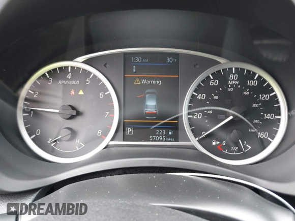 2019 Nissan Sentra SV with VIN 3N1AB7AP4KY445114, listed as a IAAI auction lot 41631664 with 57,095 mi miles and . Bid and sale history available at DreamBid. Image 7.
