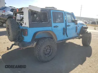 2017 Jeep Wrangler Unlimited Rubicon Recon with VIN 1C4BJWFG0HL582320, listed as a Copart auction lot 85435514 with 123,332 mi miles and Salvage title. Bid and sale history available at DreamBid. Image 3.