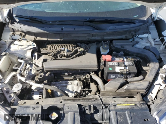 2017 Nissan Rogue S with VIN 5N1AT2MT5HC848232, listed as a Copart auction lot 52827485 with 76,005 mi miles and Salvage Title. Bid and sale history available at carsss.com. Image 12.
