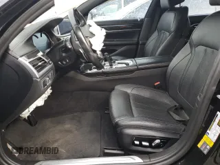 2018 BMW 7 Series 740e xDrive iPerformance with VIN WBA7J2C53JG938305, listed as a Copart auction lot 87412354 with 0 mi miles and Salvage Title. Bid and sale history available at carsss.com. Image 7.