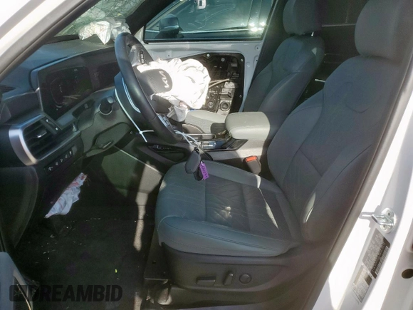 2024 Kia Telluride EX with VIN 5XYP3DGC8RG476579, listed as a Copart auction lot 64183345 with 22,523 mi miles and Salvage title. Bid and sale history available at DreamBid. Image 7.