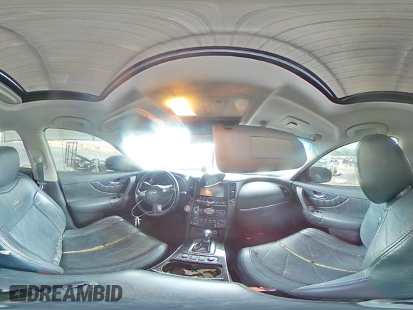 2011 Infiniti FX with VIN JN8AS1MU9BM111051, listed as a Copart auction lot 58333805 with 218,078 mi miles and Salvage title. Bid and sale history available at DreamBid. Image 15.