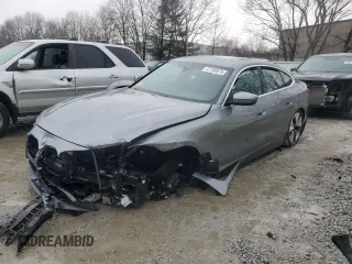2023 BMW i4 eDrive35 z VIN WBY43AW05PFP52093, wystawiony jako Copart lot #47108575 z przebiegiem 20 437 mil mil oraz Szkoda całkowita • Salvage title. Historia ofert i sprzedaży dostępna na DreamBid. Obrazek 1.