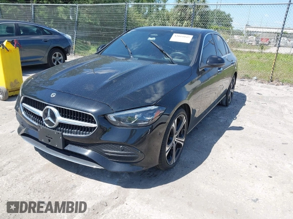2023 Mercedes-Benz C 300 with VIN W1KAF4GB3PR134336, listed as a IAAI auction lot 42011045 with 13,460 mi miles and . Bid and sale history available at DreamBid. Image 2.
