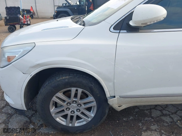 2015 Buick Enclave Convenience with VIN 5GAKRAKD6FJ128834, listed as a IAAI auction lot 41571392 with 209,374 mi miles. Bid and sale history available at carsss.com. Image 6.