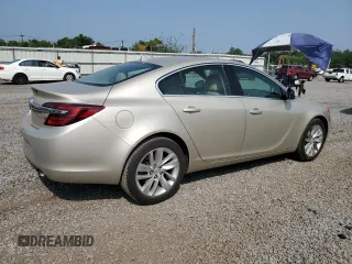 2014 Buick Regal with VIN 2G4GK5EX8E9182311, listed as a Copart auction lot 59602125 with 98,860 mi miles and Salvage title. Bid and sale history available at DreamBid. Image 3.