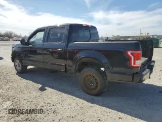 2015 Ford F-150 XLT with VIN 1FTEW1EFXFKD15991, listed as a Copart auction lot 55333551 with 0 mi miles and Salvage Title. Bid and sale history available at carsss.com. Image 2.
