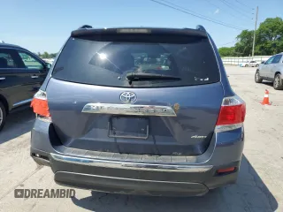 2012 Toyota Highlander Limited with VIN 5TDDK3EH4CS128884, listed as a Copart auction lot 57292665 with 237,093 mi miles and Salvage title. Bid and sale history available at DreamBid. Image 6.