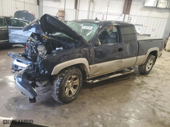2006 Chevrolet Silverado 1500 LT1 with VIN 1GCEK19ZX6Z288265, listed as a Copart auction lot 47870755 with 0 mi miles and Non Repairable. Bid and sale history available at carsss.com. Image 1.