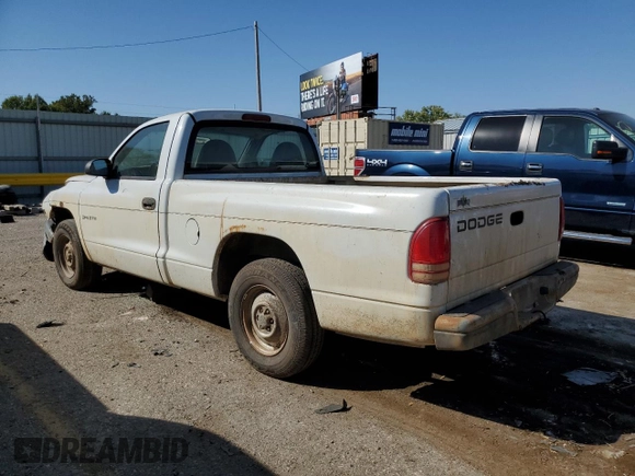 1999 Dodge Dakota SLT with VIN 1B7FL26X0XS273052, listed as a Copart auction lot 73429864 with 177,094 mi miles and Salvage Title. Bid and sale history available at carsss.com. Image 2.