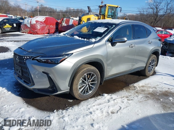 2024 Lexus NX with VIN JTJGKCEZ3R5021908, listed as a IAAI auction lot 41510790 with 12,471 mi miles. Bid and sale history available at carsss.com. Image 2.