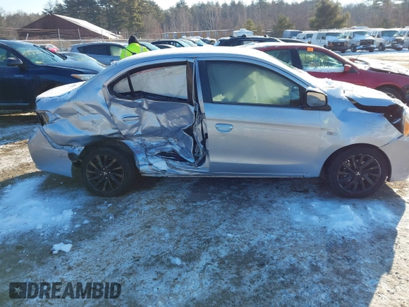 2020 Mitsubishi Mirage SE with VIN ML32F4FJ5LHF04618, listed as a IAAI auction lot 41400910 with 59,658 mi miles and . Bid and sale history available at DreamBid. Image 13.