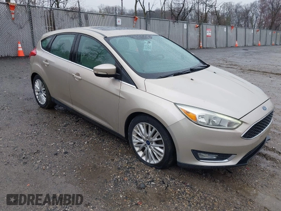 2017 Ford Focus Titanium with VIN 1FADP3N26HL207100, listed as a IAAI auction lot 41865961 with 220,850 mi miles and . Bid and sale history available at carsss.com. Image 1.