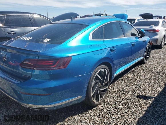 2023 Volkswagen Arteon SEL Premium R-Line with VIN WVWTR7ANXPE012773, listed as a Copart auction lot 74358314 with Not provided miles and Non repairable. Bid and sale history available at DreamBid. Image 3.