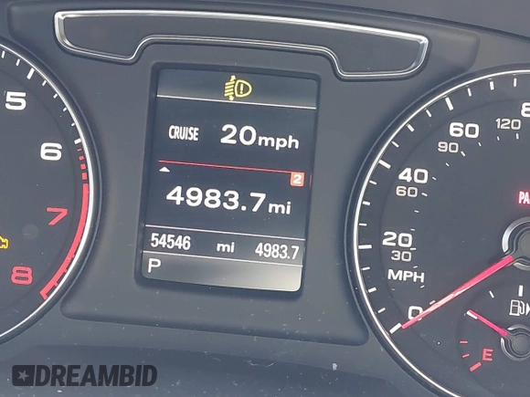 2017 Audi Q3 Premium Plus with VIN WA1HCCFS6HR003457, listed as a IAAI auction lot 42274572 with 54,546 mi miles and . Bid and sale history available at DreamBid. Image 16.