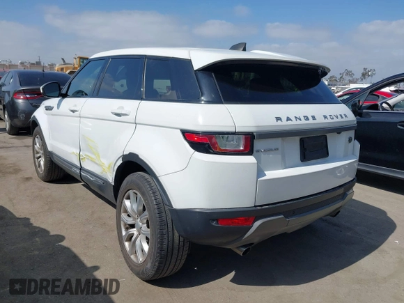 2018 Land Rover Range Rover Evoque SE with VIN SALVP2RX7JH301986, listed as a IAAI auction lot 42571274 with 53,396 mi miles and . Bid and sale history available at DreamBid. Image 3.