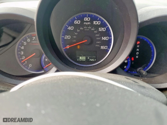 2010 Acura RDX Tech Pkg with VIN 5J8TB2H52AA004969, listed as a Copart auction lot 53607495 with 172,962 mi miles and Salvage Title. Bid and sale history available at carsss.com. Image 9.