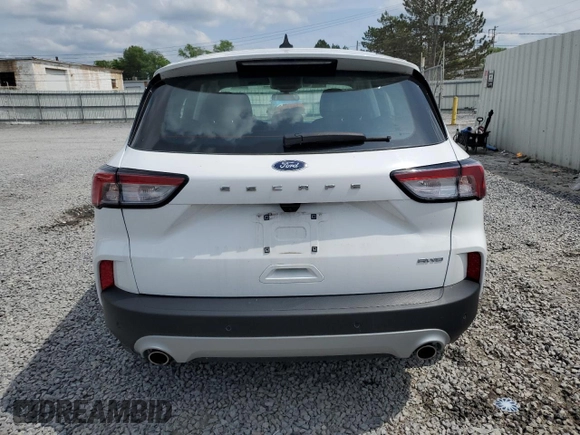 2022 Ford Escape S with VIN 1FMCU9F61NUA85556, listed as a Copart auction lot 61167965 with 35,365 mi miles and Salvage title. Bid and sale history available at DreamBid. Image 6.