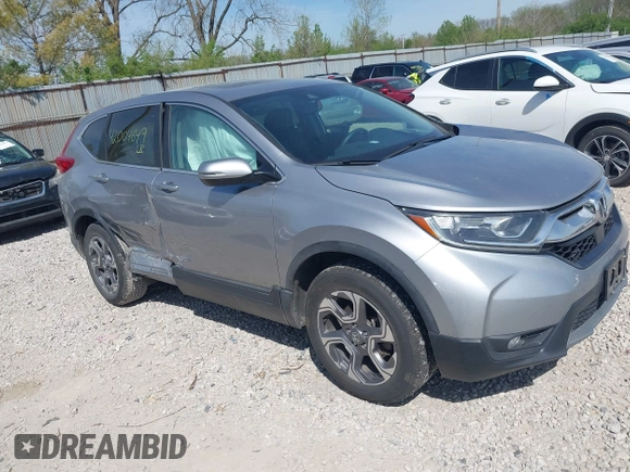 2019 Honda CR-V EX-L with VIN 7FARW2H84KE001320, listed as a IAAI auction lot 42104649 with 93,359 mi miles and . Bid and sale history available at carsss.com. Image 1.