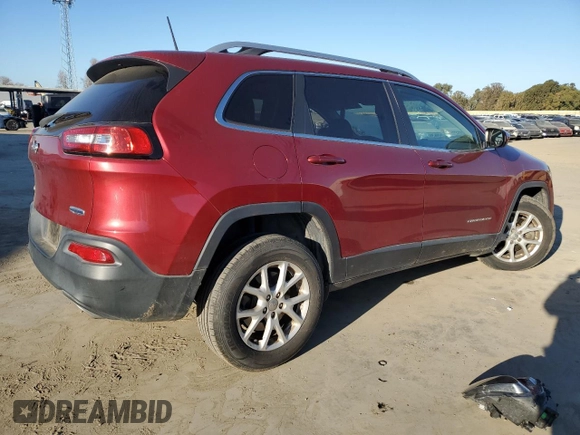 2017 Jeep Cherokee Latitude with VIN 1C4PJMCS8HW657864, listed as a Copart auction lot 89151365 with 81,549 mi miles and Salvage title. Bid and sale history available at DreamBid. Image 3.