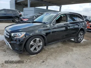 2020 Mercedes-Benz GLC with VIN WDC0G8DB3LF755824, listed as a Copart auction lot 53195425 with 50,307 mi miles and Non Repairable. Bid and sale history available at carsss.com. Image 1.
