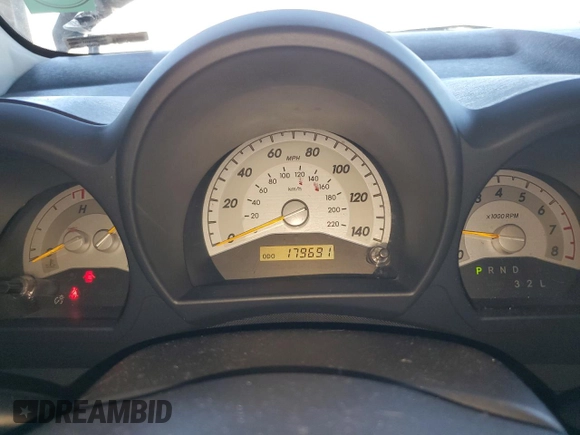 2005 Scion tC with VIN JTKDE177950027533, listed as a Copart auction lot 77613954 with 179,691 mi miles and Salvage Title. Bid and sale history available at carsss.com. Image 9.