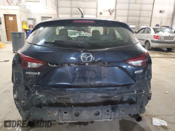 2014 Mazda 3 i Touring with VIN 3MZBM1L75EM116405, listed as a Copart auction lot 44862695 with 109,402 mi miles and Salvage title. Bid and sale history available at DreamBid. Image 6.