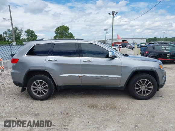 2016 Jeep Grand Cherokee Limited with VIN 1C4RJFBG8GC498197, listed as a IAAI auction lot 42616199 with 137,431 mi miles and . Bid and sale history available at DreamBid. Image 13.