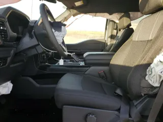 2024 Ford F-150 STX with VIN 1FTEW2KP9RKF20192, listed as a Copart auction lot 46710835 with 743 mi miles and Salvage Title. Bid and sale history available at carsss.com. Image 7.
