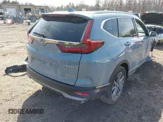 2022 Honda CR-V Touring with VIN 2HKRW2H98NH607066, listed as a IAAI auction lot 41952008 with 49,554 mi miles. Bid and sale history available at carsss.com. Image 4.