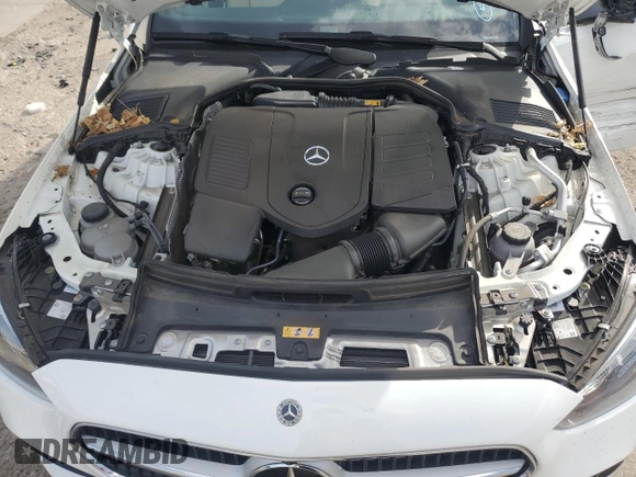 2023 Mercedes-Benz C 300 with VIN W1KAF4HB6PR142266, listed as a Copart auction lot 52414115 with 14,569 mi miles and Salvage Title. Bid and sale history available at DreamBid. Image 13.