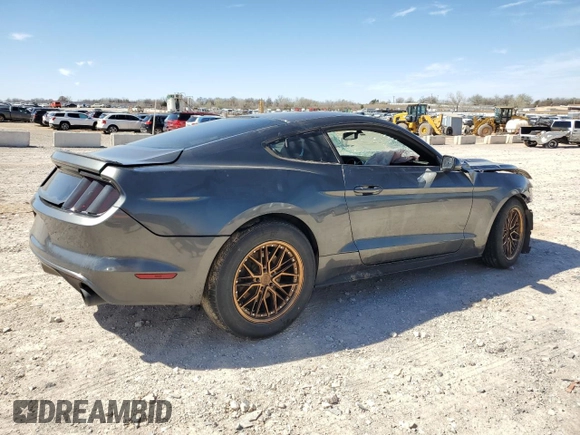 2015 Ford Mustang V6 with VIN 1FA6P8AM2F5329841, listed as a Copart auction lot 49534205 with 137,188 mi miles and Salvage title. Bid and sale history available at DreamBid. Image 3.