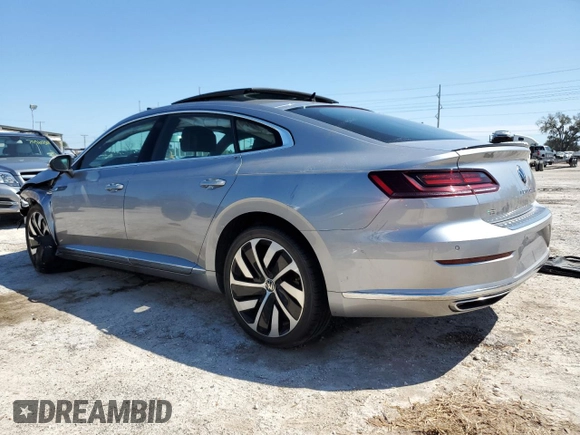 2021 Volkswagen Arteon SEL R-Line with VIN WVWHR7AN5ME003786, listed as a Copart auction lot 75170784 with 64,470 mi miles and Salvage title. Bid and sale history available at DreamBid. Image 2.