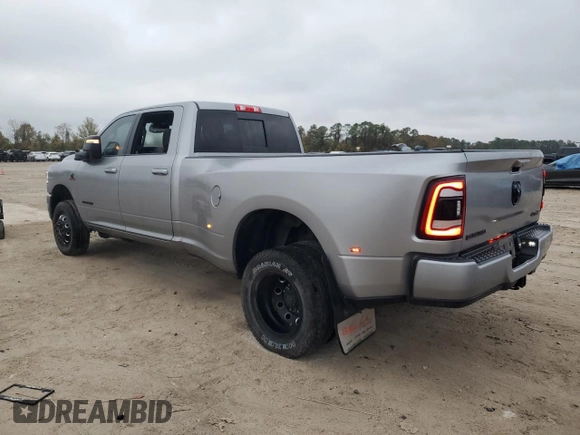 2024 Ram 3500 Laramie with VIN 3C63RRJL7RG166158, listed as a Copart auction lot 85137074 with 0 mi miles and Clean Title. Bid and sale history available at carsss.com. Image 2.