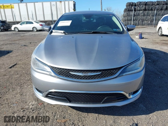 2015 Chrysler 200 C with VIN 1C3CCCCB7FN583055, listed as a IAAI auction lot 42062923 with 105,810 mi miles. Bid and sale history available at carsss.com. Image 11.